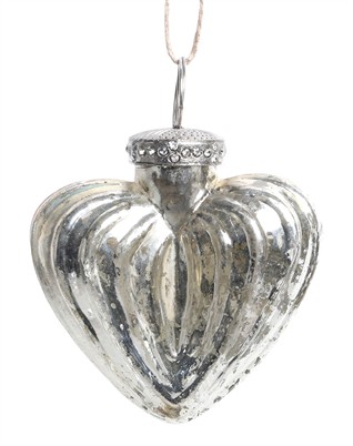 Glashjerte 8x7,5 - Fattigmandssølv